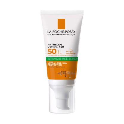 Image de La roche posay Anthelios Gel Creme Toucher Sec invisible Anti Brillance Spf50+ 50ml