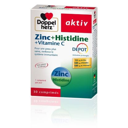 Image de AKTIV ZINC+HISTIDINE+VITAMINE C 30 Comprimés