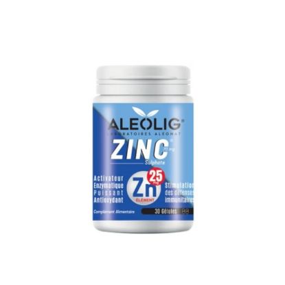 Image de ALEO ZINC 25MG BT/30