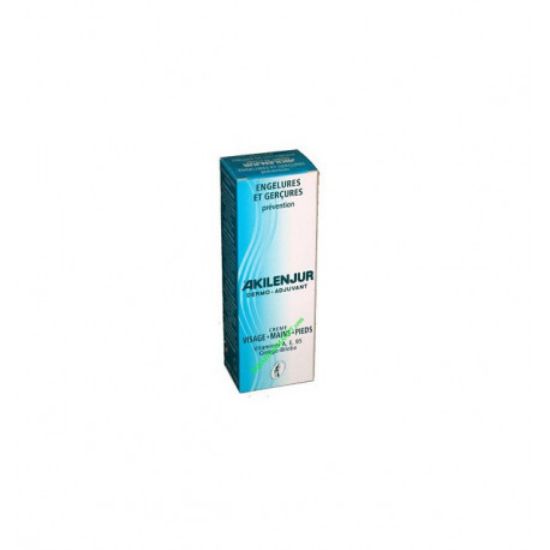 Image de AKILEINE AKILENJUR DERMOADJUVANT CREME VISAGE PIEDS MAINS 30ML